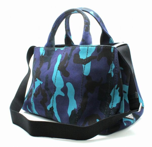 11700292 1 Prada Canapa Camoufla 2WAY Tote Bag Multicolor Camouflage