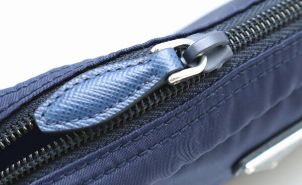 11700295 3 Prada Denim Pouch Royal Blue