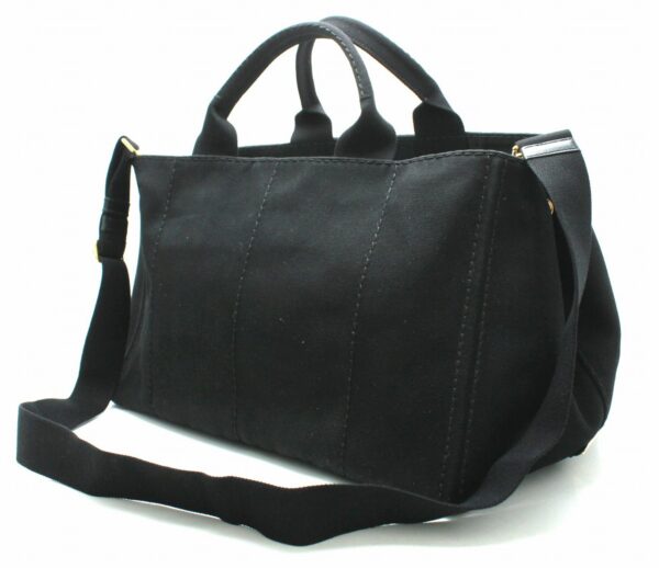 11700308 1 Prada Canapa 2WAY Tote Bag Nero Black