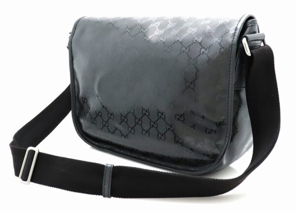 11700687 1 Gucci Implement Crossbody Shoulder Bag Leather Black