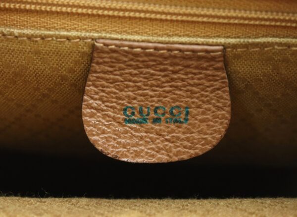 11700915 8 Gucci Bamboo Rucksack Backpack Suede Leather Brown