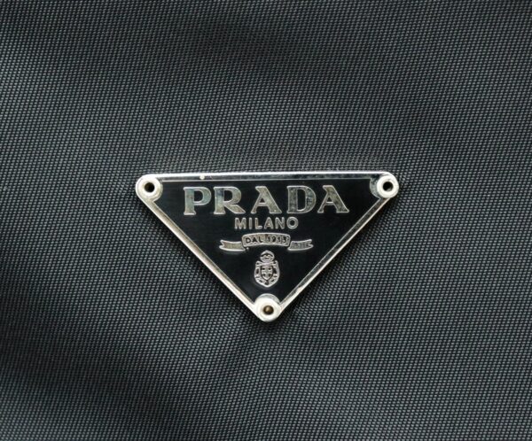 11700918 7 Prada Nylon Handbag Pouch Black