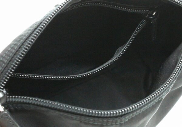 11701070 3 Prada Vela Nylon Pouch Nero Black