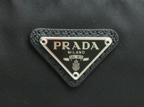 11701070 6 Prada Vela Nylon Pouch Nero Black