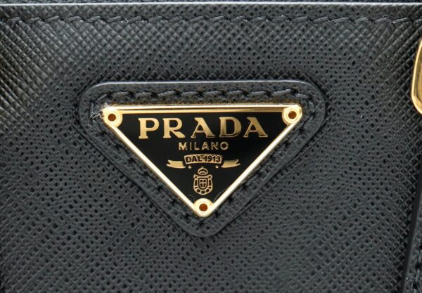 11701293 8 Prada Saffiano 2WAY Mini Handbag Leather Nero Black