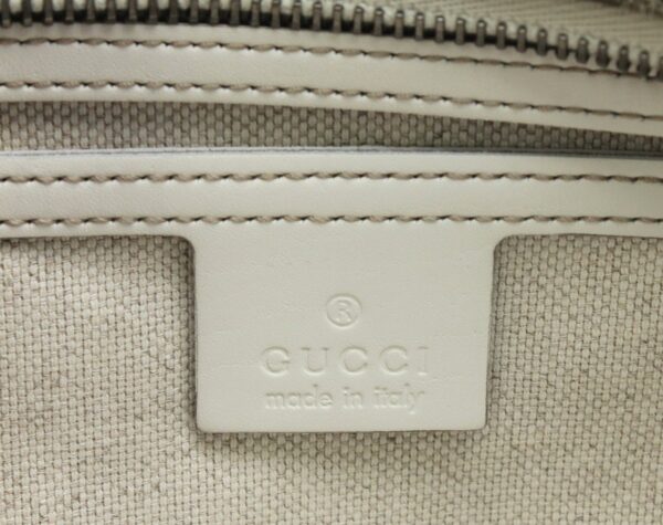 11701371 8 Gucci GG Supreme Tote Bag Leather Ivory Beige