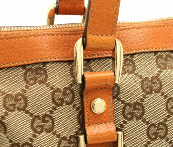 11701719 6 Gucci GG Abbey Shoulder Tote Khaki Beige Brown Orange