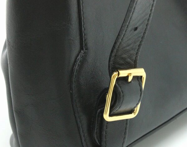 11701819 6 Gucci Bamboo Rucksack Backpack Leather Black