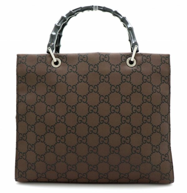 11701822 Gucci Bamboo Nylon Brown