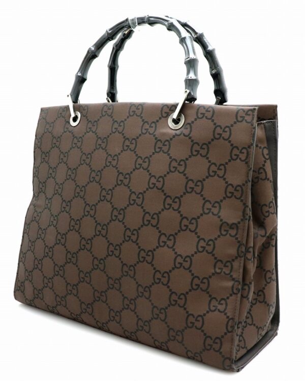 11701822 1 Gucci Bamboo Nylon Brown