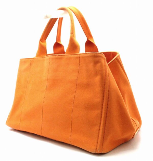 11701863 1 Prada Canapa Tote Bag Canvas Orange