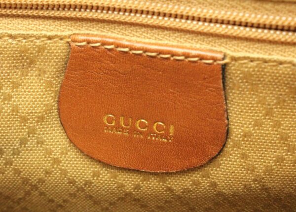 11701895 8 Gucci Bamboo Rucksack Backpack Leather Brown