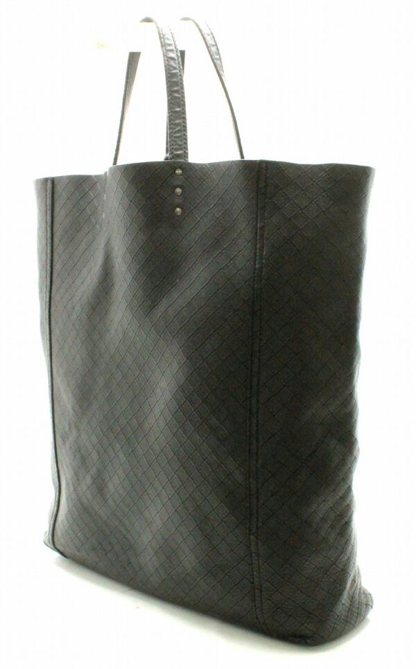 11710282 1 Bottega Veneta Intreccio Mirage Tote Shoulder Leather Black