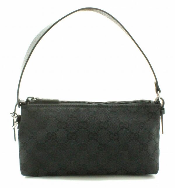 11710578 Gucci GG Accessory Pouch Handbag Black