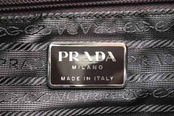 11710880 8 Prada Nylon Leather Backpack Ebano Brown