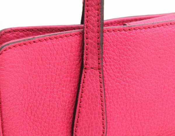 11710987 6 Gucci Swing Tote Bag Leather Pink