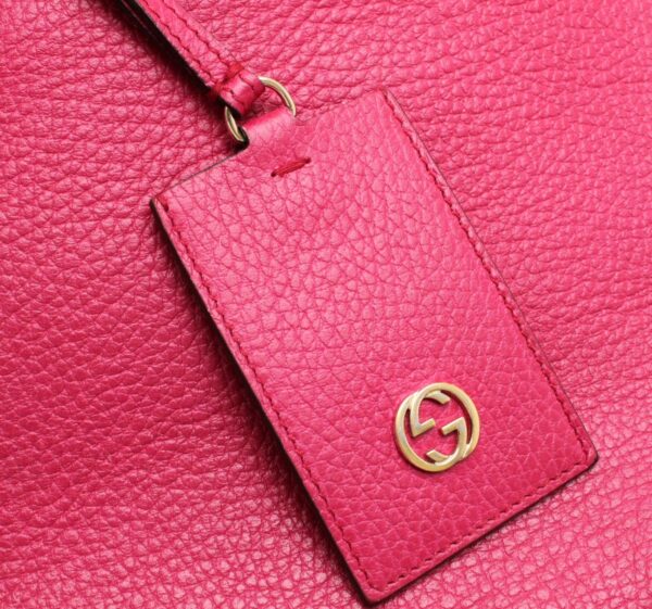 11710987 8 Gucci Swing Tote Bag Leather Pink