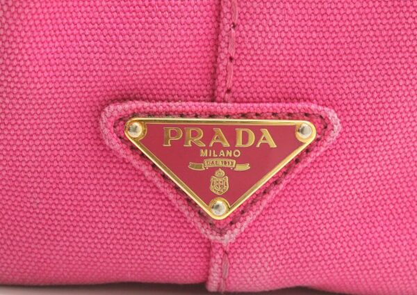 11711035 8 Prada Canapa Mini Tote Bag Pink