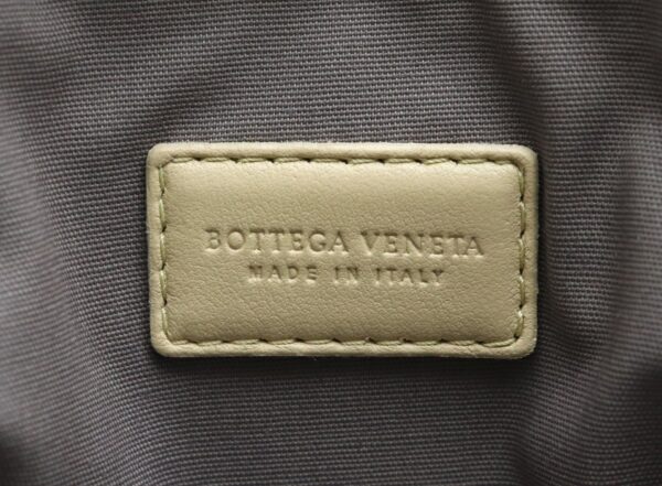 11711081 7 Bottega Veneta Intrecciato Lambskin Accessory Case Pouch Beige