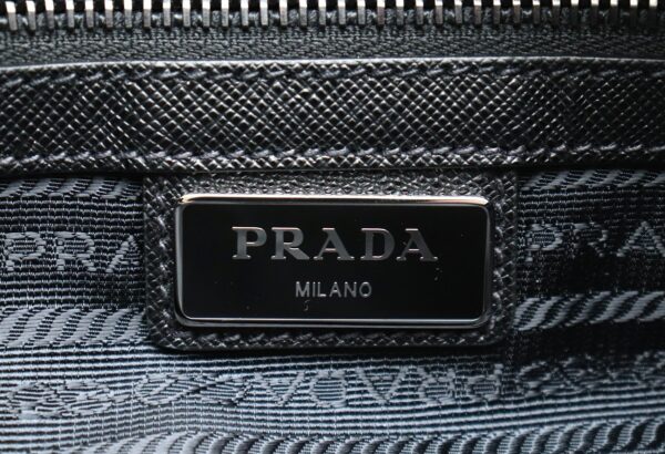 11711092 8 Prada Tessuto Saffiano Crossbody Bag Nylon Nero Black