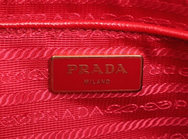 11711280 8 Prada Saffiano Logo Handbag Rosso Red