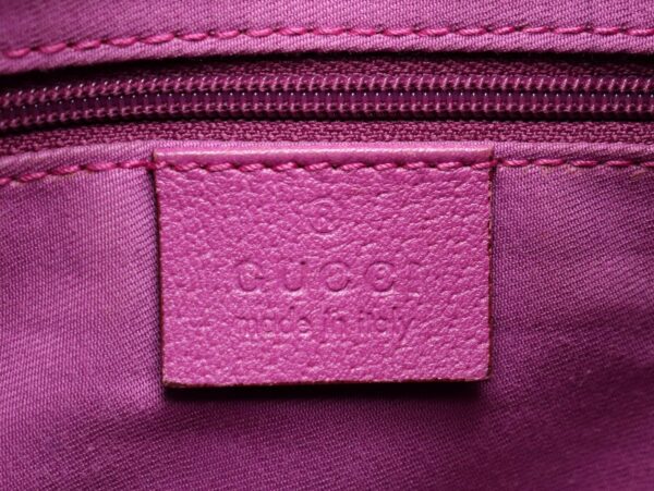 11711338 8 Gucci GG Abbey Shoulder Bag Khaki Beige Pink Purple