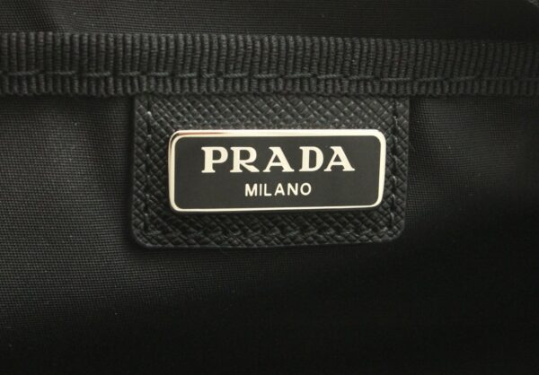 11720093 6 Prada Nylon Pouch Multi Pouch Nero Black