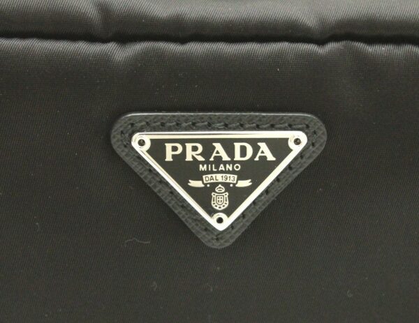 11720093 7 Prada Nylon Pouch Multi Pouch Nero Black