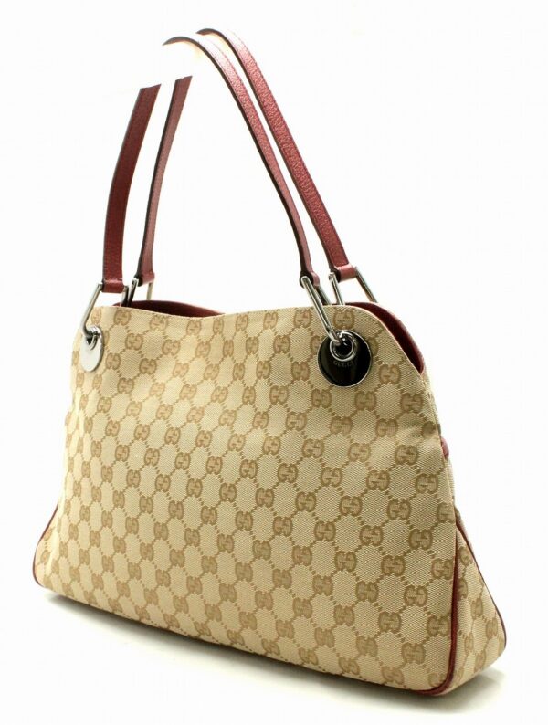 11720155 1 Gucci GG Bag Khaki Beige Bordeaux