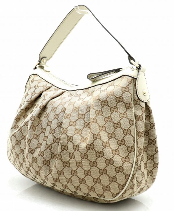 11720176 1 Gucci GG Sookie Shoulder Bag Khaki Beige Light Greige