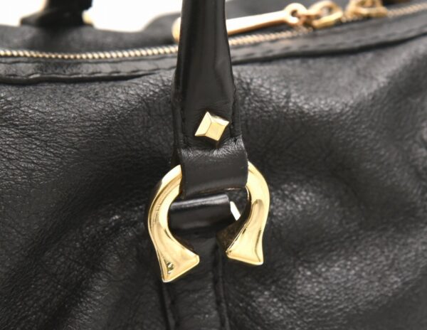 11720892 6 Gucci Mini Tote Bag Leather Black