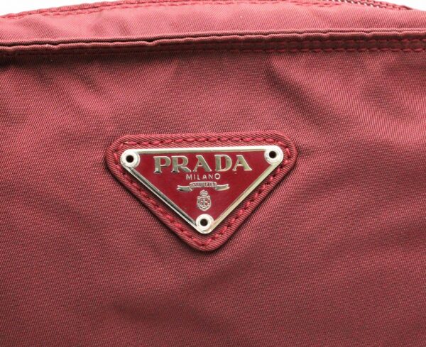 11721330 8 Prada Saffiano Shoulder Bag Nylon Amaranto