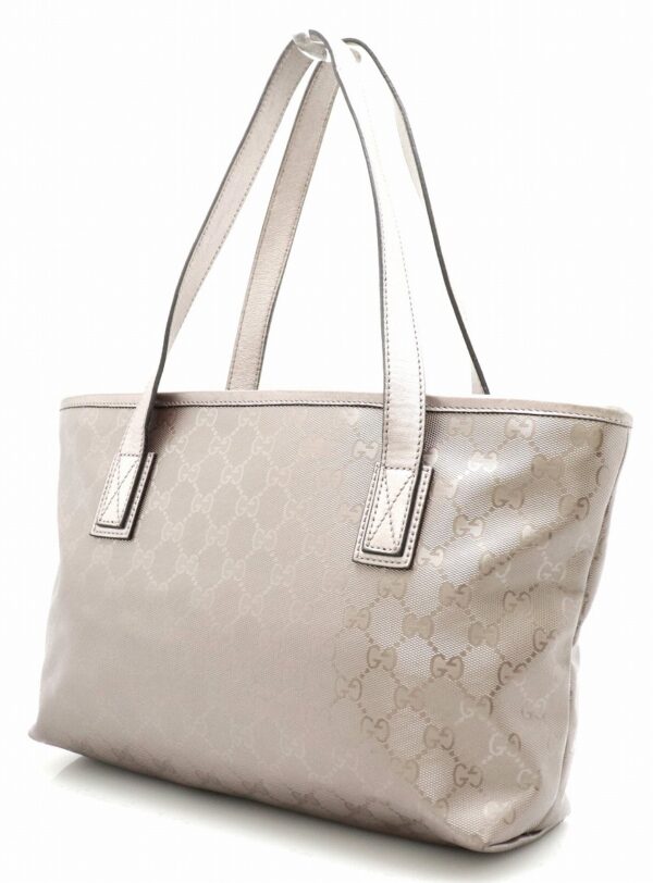 11721341 1 Gucci GG Implement Tote Bag Silver Gray