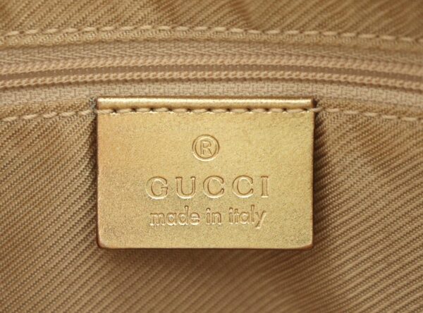 11721364 8 Gucci GG Mini Handbag Metallic Sky Blue