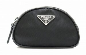 11731263 Prada Shoulder Bag Nylon Black