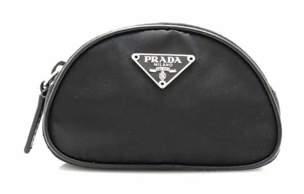 11731263 Prada Nylon Pouch Multi Pouch Nero Black