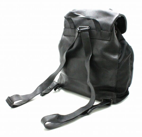 11740105 1 Prada Backpack Rucksack Nylon Leather Black