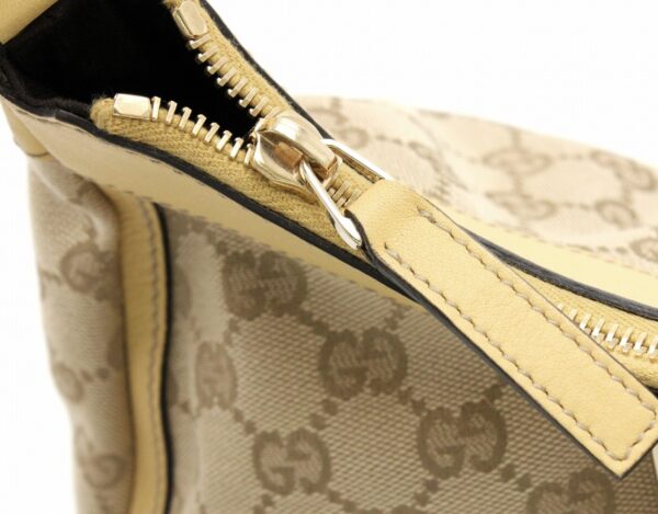 11741979 5 Gucci GG Abbey Handbag Beige Cream Yellow