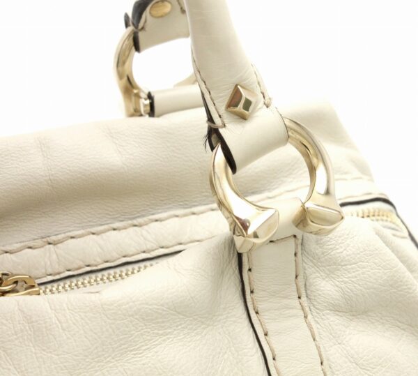 11742011 6 Gucci Mini Handbag Leather Ivory White