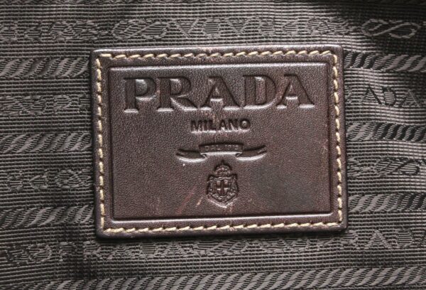 11750211 8 Prada Jacquard Tote Bag Hardware