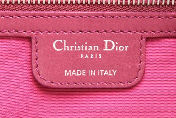 11761099 8 Christian Dior Lady Dior Cannage Handbag Leather Purple