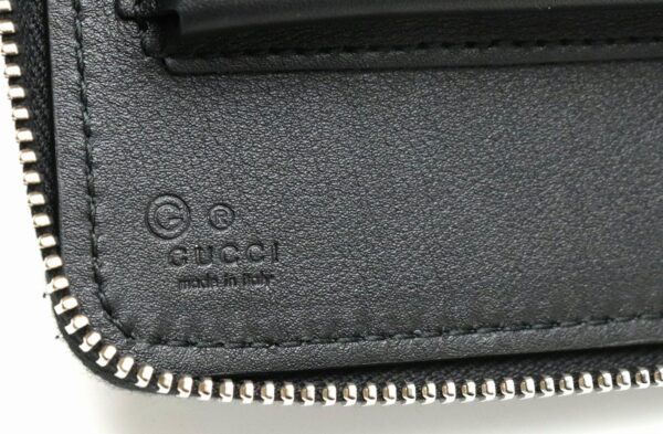 11790600 7 Gucci Micro Guccisima Travel Case Clutch Bag Leather Black