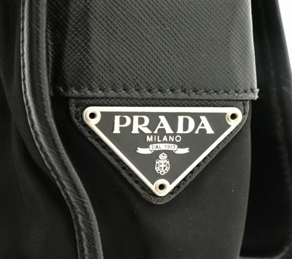 11800016 8 Prada Shoulder Bag Crossbody Nylon Leather Nero Black