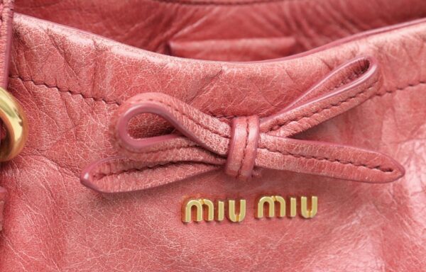 11800856 7 Miu Miu Matelassé 2Way Shoulder Bag Pink