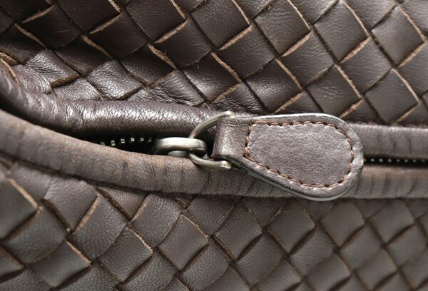 11830223 5 Bottega Veneta Intrecciato Shoulder Bag Leather Brown