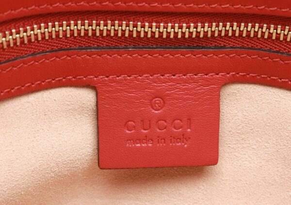 11830249 8 Gucci GG Plus GG Supreme Handbag 2WAY Shoulder Bag Leather Navy Red