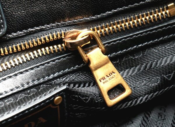 11830258 5 Prada 2WAY Shoulder Bag Nylon Leather Black