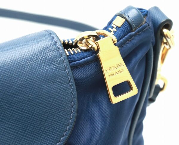 11830260 5 Prada Nylon Shoulder Bag Crossbody Royal Blue