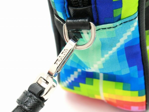 11830263 6 Prada Nylon Pouch Multi Pouch Leather Multi Color