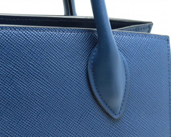 11830395 6 Prada 2WAY Shoulder Bag Saffiano Leather Bluette Navy